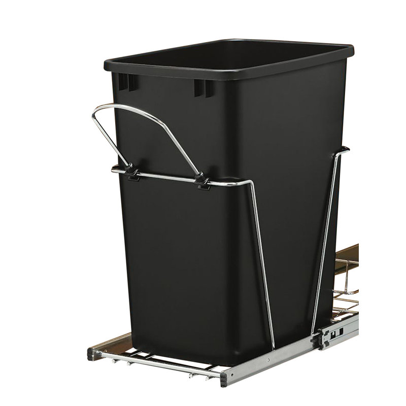 RevAShelf 8.75 Gallon Pull Out/Under Counter Trash Can Systems